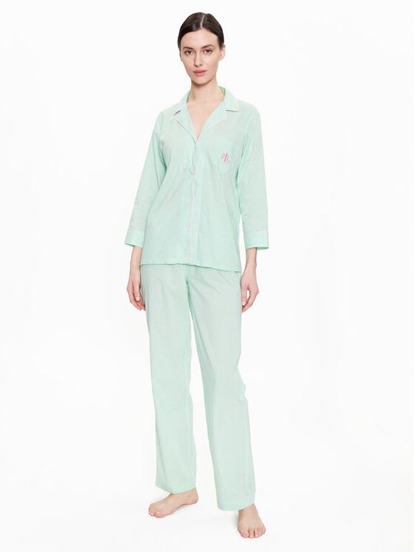 Lauren Ralph Lauren Lauren Ralph Lauren Пижама ILN92233 Зелен Regular Fit