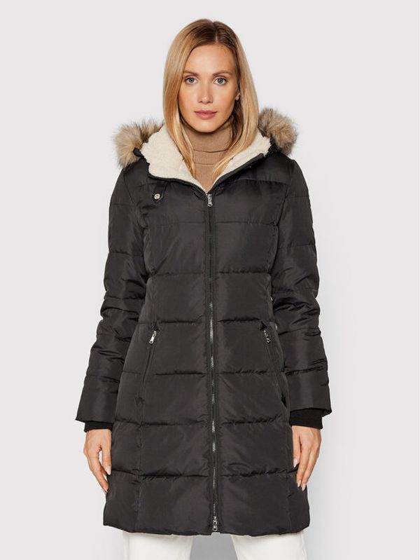Lauren Ralph Lauren Lauren Ralph Lauren Пухено яке Trim 297728271001 Черен Regular Fit