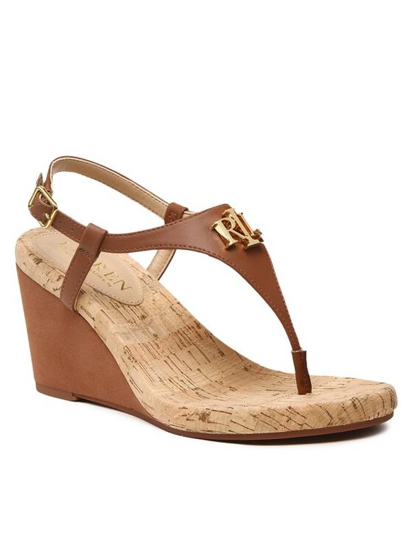 Lauren Ralph Lauren Lauren Ralph Lauren Сандали Jeannie 802898612004 Бежов