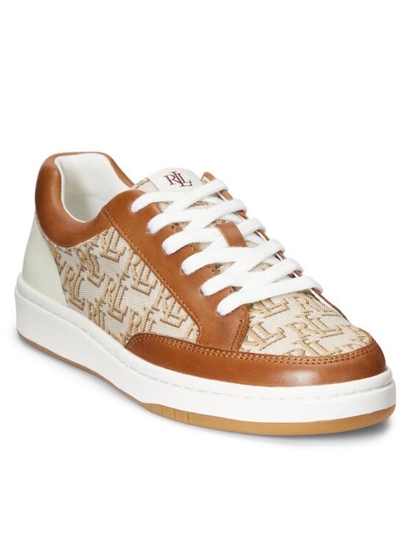 Lauren Ralph Lauren Lauren Ralph Lauren Сникърси Hailey 802904466001 Каки