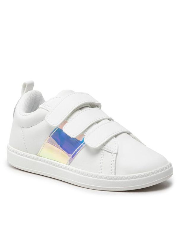 Le Coq Sportif Le Coq Sportif Сникърси Courtclassic Ps Iridescent 2220346 Бял