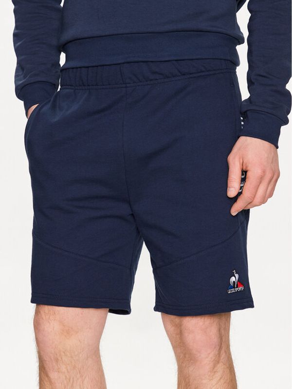 Le Coq Sportif Le Coq Sportif Спортни шорти 2310353 Тъмносин Regular Fit