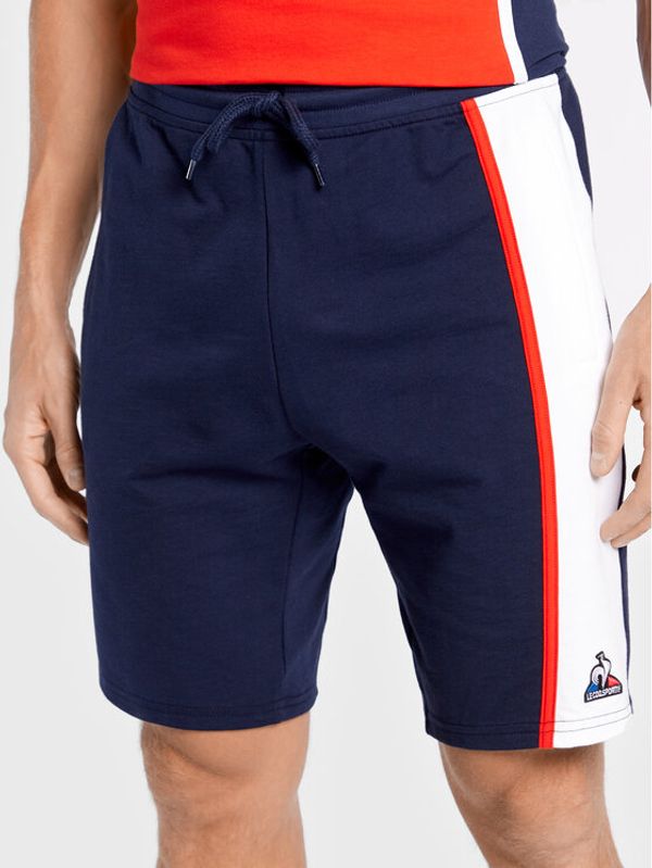 Le Coq Sportif Le Coq Sportif Спортни шорти Unisex 2220293 Тъмносин Regular Fit