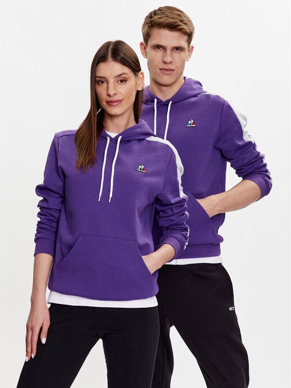 Le Coq Sportif Le Coq Sportif Суитшърт Unisex 2310415 Виолетов Regular Fit
