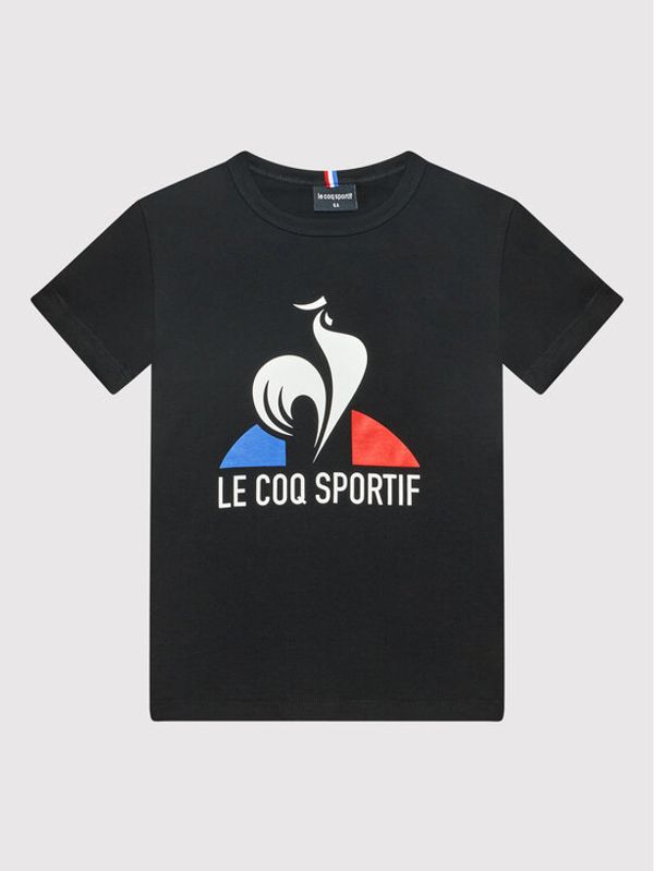 Le Coq Sportif Le Coq Sportif Тишърт 2210481 Черен Regular Fit