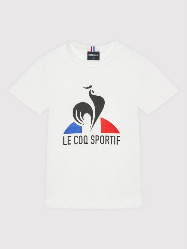 Le Coq Sportif Le Coq Sportif Тишърт 2210482 Бял Regular Fit