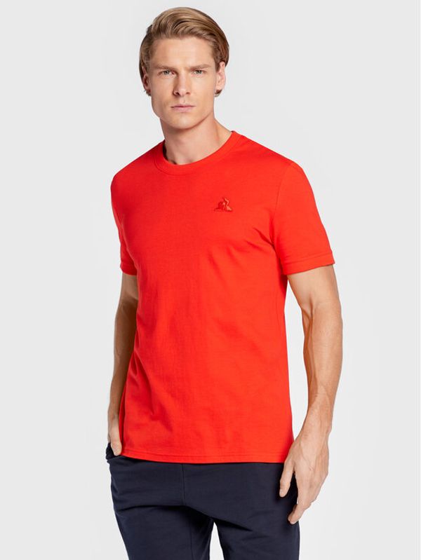 Le Coq Sportif Le Coq Sportif Тишърт 2210828 Червен Regular Fit