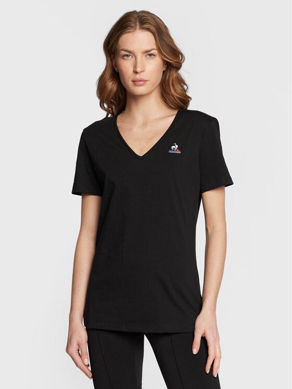 Le Coq Sportif Le Coq Sportif Тишърт 2220568 Черен Regular Fit