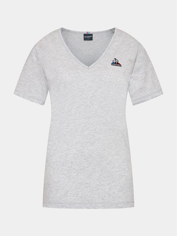 Le Coq Sportif Le Coq Sportif Тишърт 2220633 Сив Regular Fit