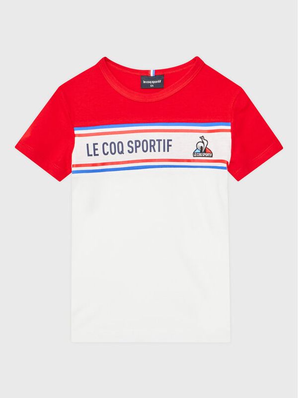 Le Coq Sportif Le Coq Sportif Тишърт 2310043 Бял Regular Fit