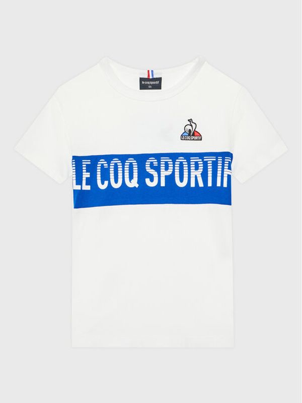 Le Coq Sportif Le Coq Sportif Тишърт 2310340 Бял Regular Fit