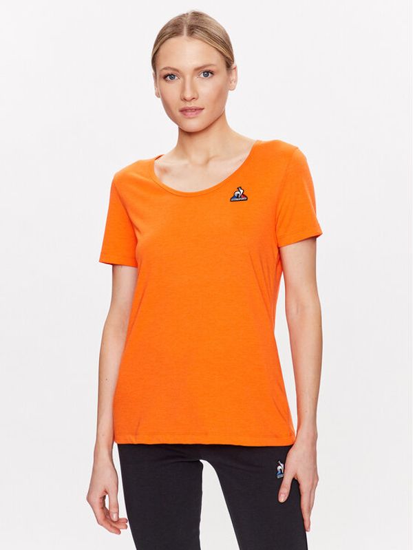 Le Coq Sportif Le Coq Sportif Тишърт 2310428 Оранжев Regular Fit