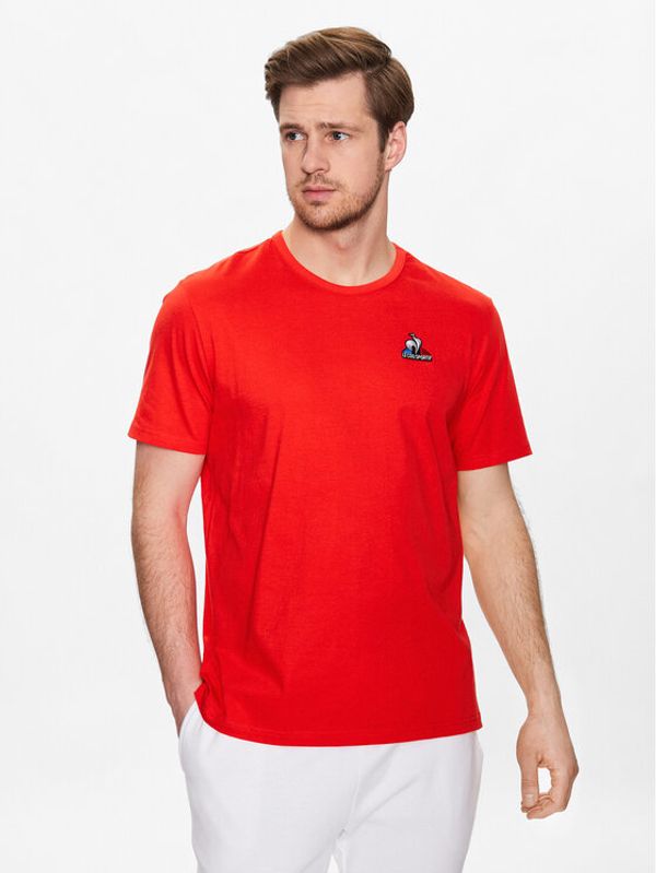Le Coq Sportif Le Coq Sportif Тишърт 2310608 Червен Regular Fit
