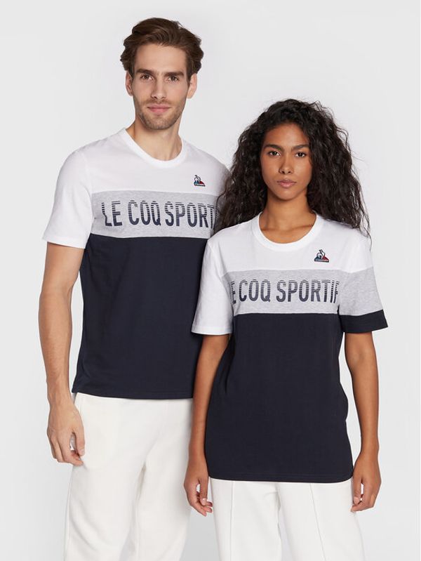 Le Coq Sportif Le Coq Sportif Тишърт Unisex 2220296 Тъмносин Regular Fit