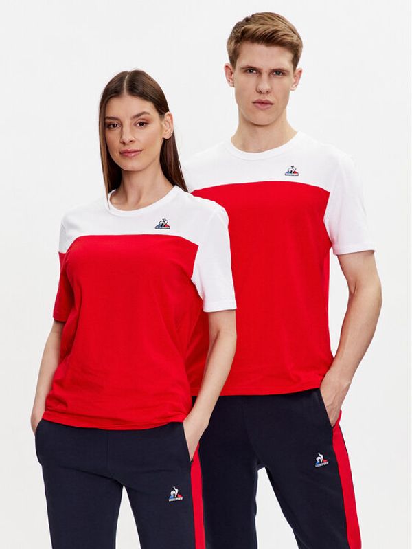 Le Coq Sportif Le Coq Sportif Тишърт Unisex 2310366 Червен Regular Fit