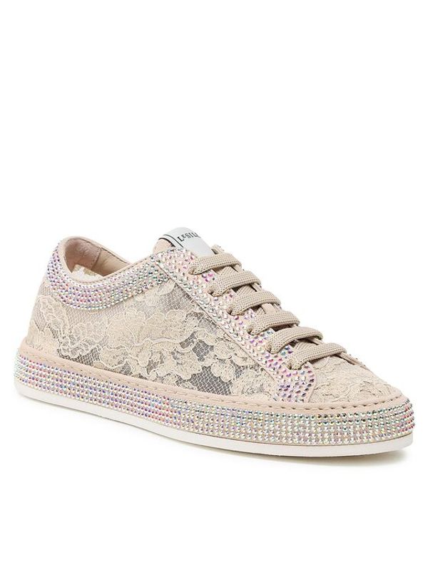Le Silla Le Silla Сникърси Sneaker Andrea 1651S020M1PPLAC185 Бежов