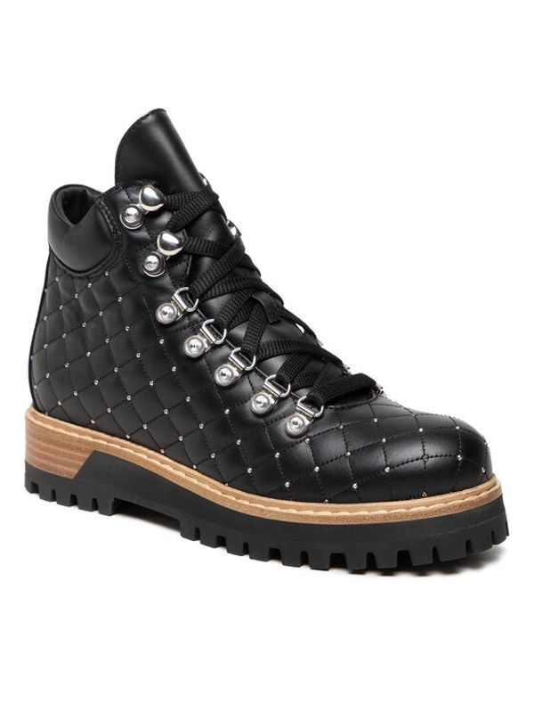 Le Silla Le Silla Туристически oбувки St.Moritz 7508M040M1MMCHI001 Черен