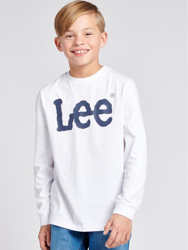 Lee Lee Блуза LEE0004 Бял Regular Fit