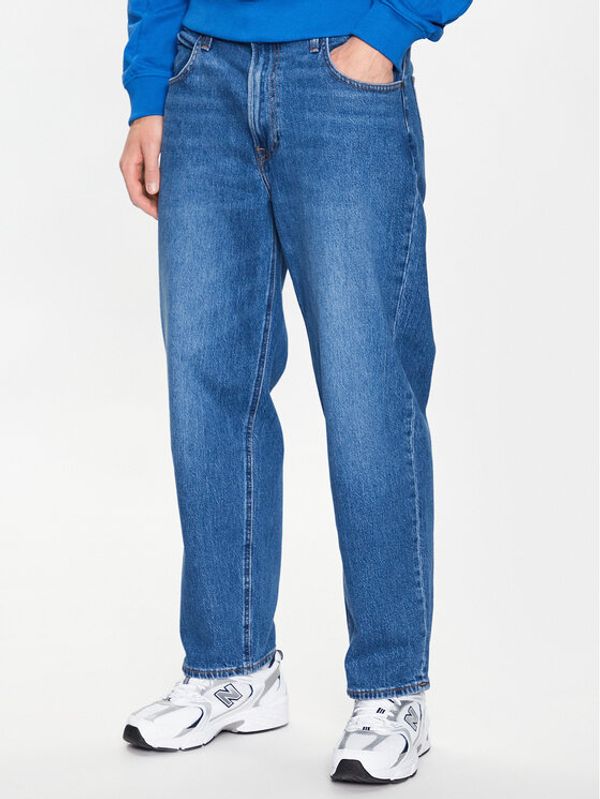 Lee Lee Дънки Asher L70EMWFW Син Straight Fit