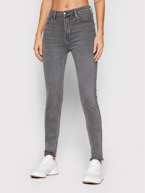Lee Lee Дънки Scarlett L626PJSN Сив Skinny Fit