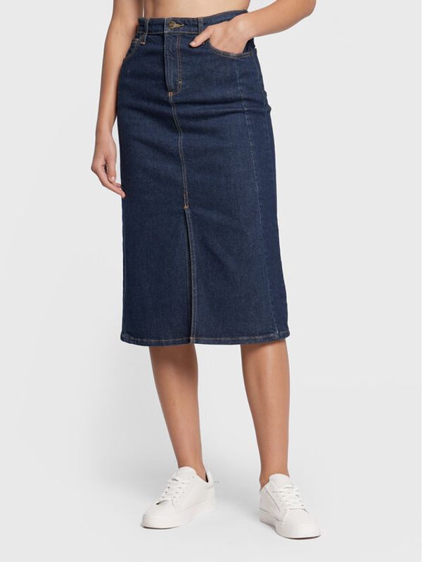 Lee Lee Дънкова пола That's Right L38WBEKK Син Regular Fit