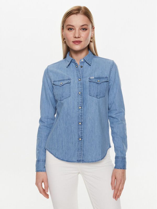 Lee Lee дънкова риза L45SCLB05 Син Regular Fit