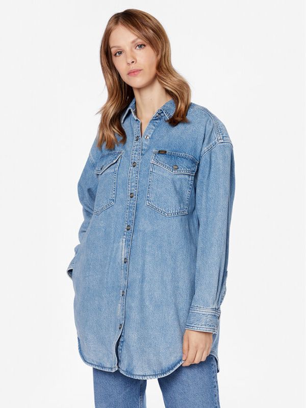 Lee Lee дънкова риза L51FHLB20 Син Regular Fit