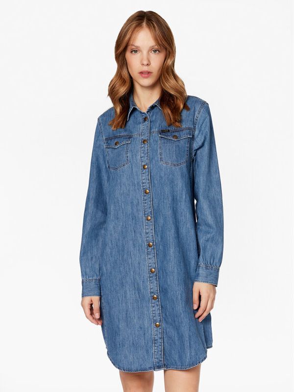 Lee Lee Дънкова рокля L50DPLVK Син Regular Fit