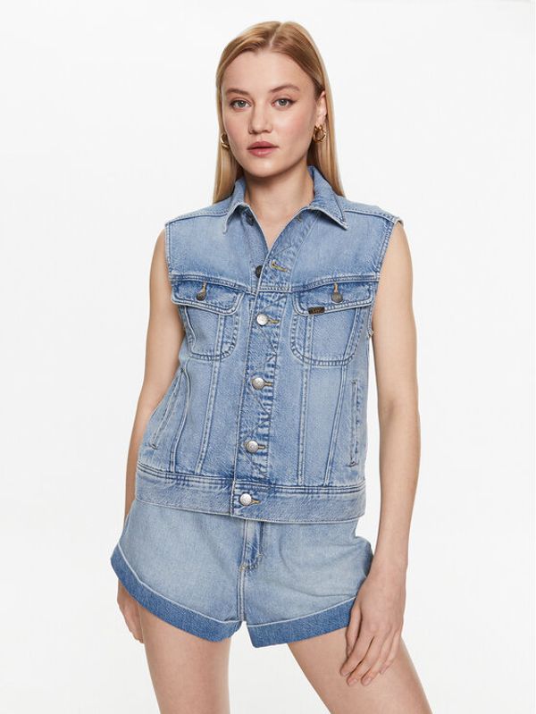 Lee Lee Елек L56OHLB20 Син Regular Fit