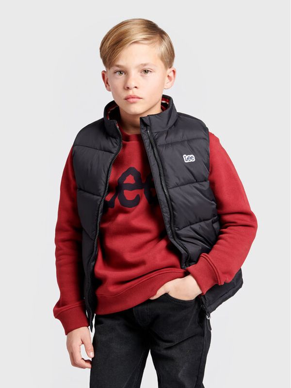 Lee Lee Елек Lee Gilet LEE0036 Черен Regular Fit
