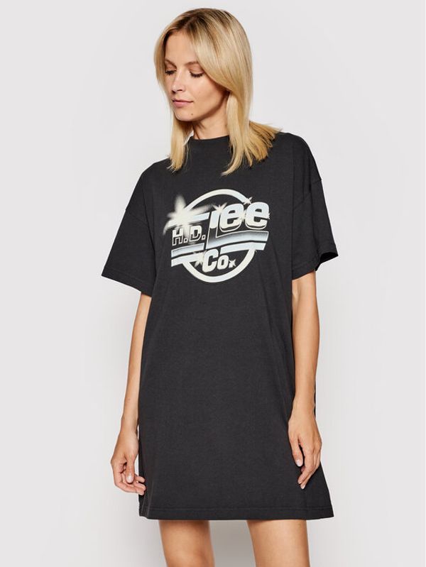 Lee Lee Ежедневна рокля L50TFYJA Черен Regular Fit