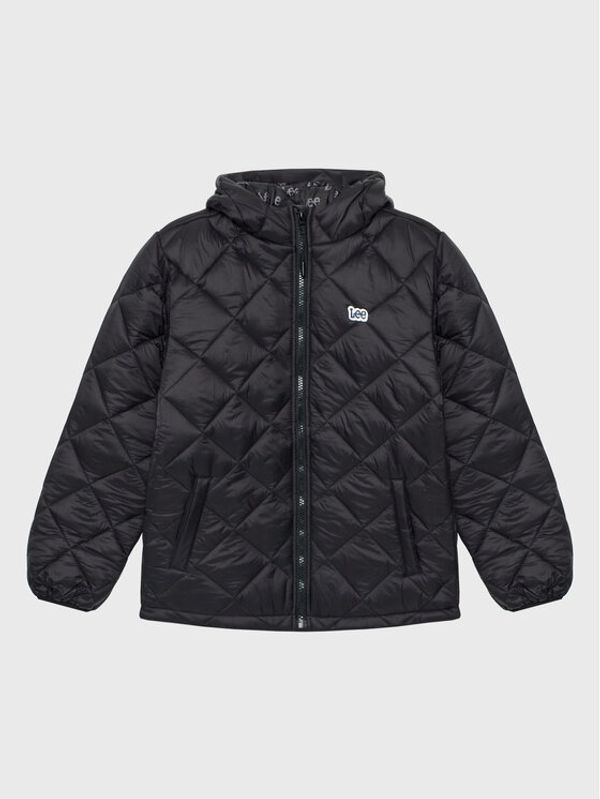 Lee Lee Пухено яке LEE0039 Черен Regular Fit