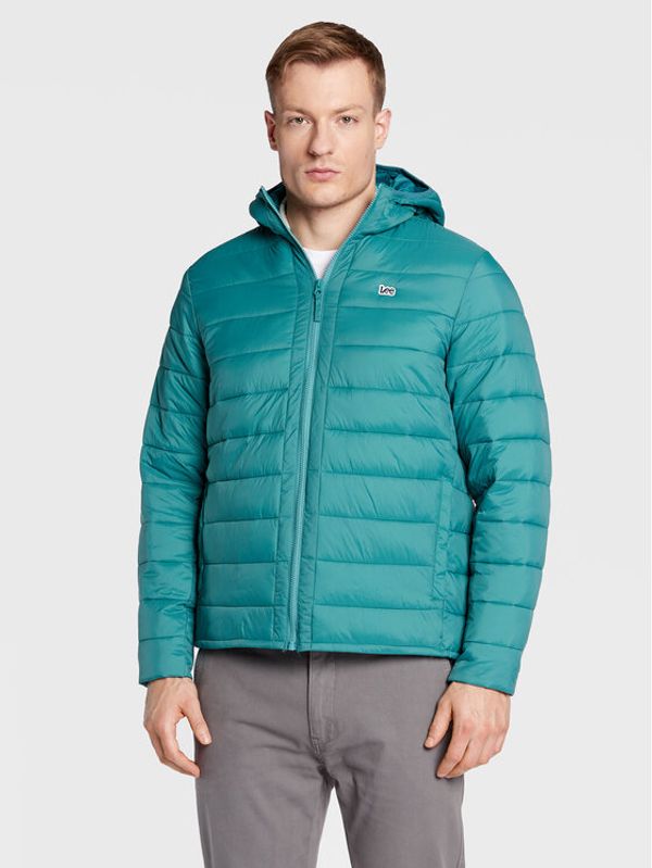 Lee Lee Пухено яке Light Puffer L87HSZDO 112321562 Зелен Regular Fit