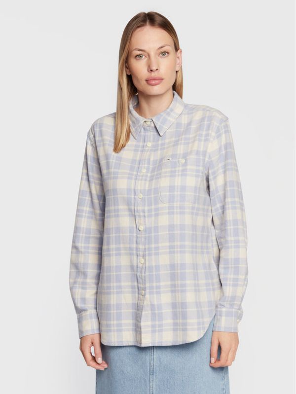 Lee Lee Риза All Purpose L47AAD66 112321184 Син Regular Fit