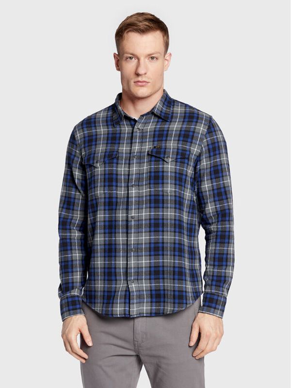 Lee Lee Риза Clean L66RDH21 112322655 Тъмносин Regular Fit