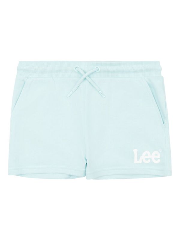 Lee Lee Спортни шорти Wobbly Graphic LEG5092 Син Regular Fit