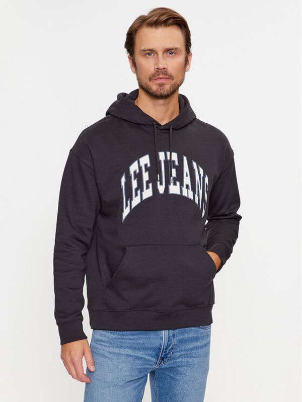 Lee Lee Суитшърт 112341672 Черен Relaxed Fit