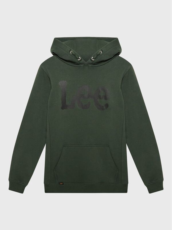 Lee Lee Суитшърт LEE0008 Зелен Regular Fit