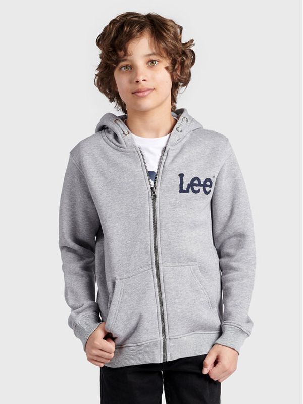 Lee Lee Суитшърт LEE0009 Сив Regular Fit