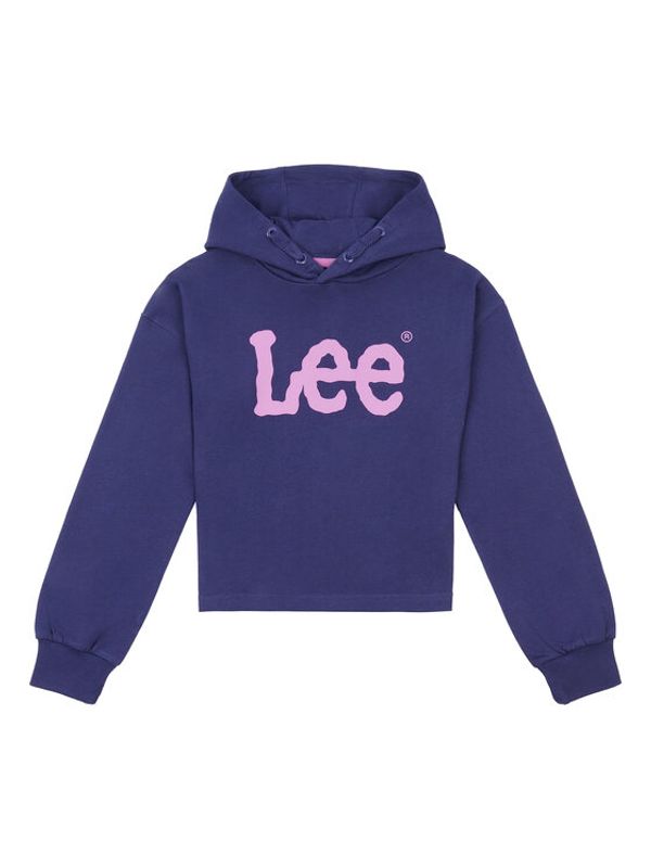 Lee Lee Суитшърт Wobbly Graphic LEG5088 Тъмносин