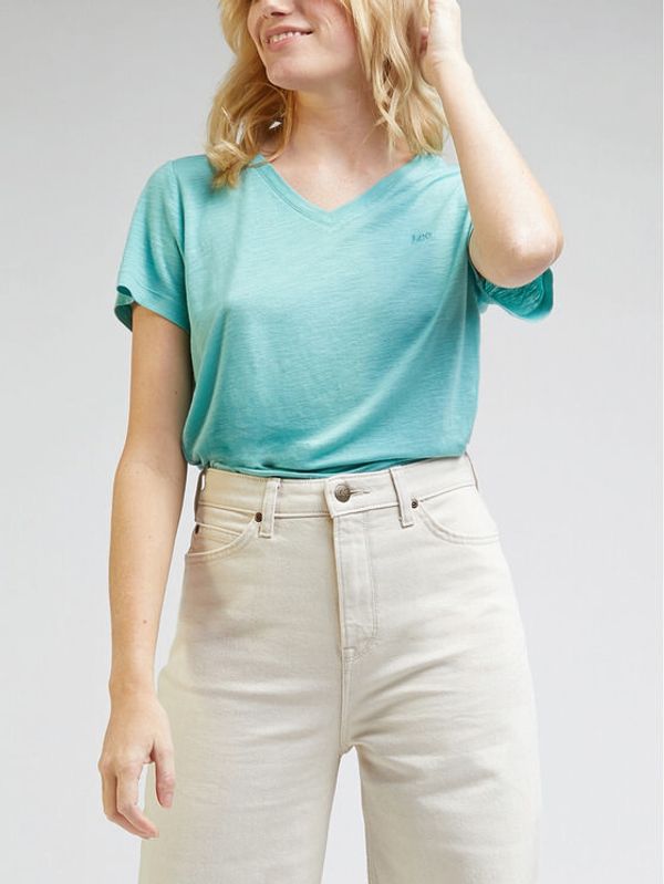 Lee Lee Тишърт L41JEN41 Електриков Regular Fit