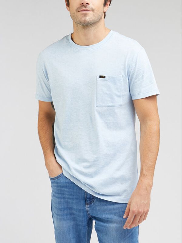 Lee Lee Тишърт L66JWTA29 Син Regular Fit