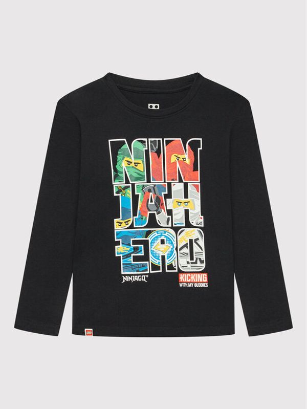 LEGO Wear LEGO Wear Блуза 12010278 Черен Regular Fit