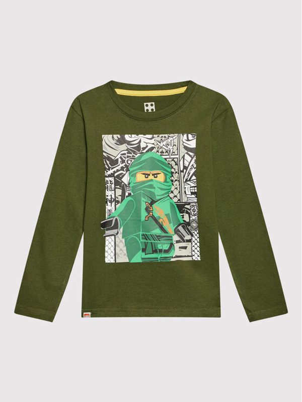 LEGO Wear LEGO Wear Блуза 12010279 Зелен Regular Fit