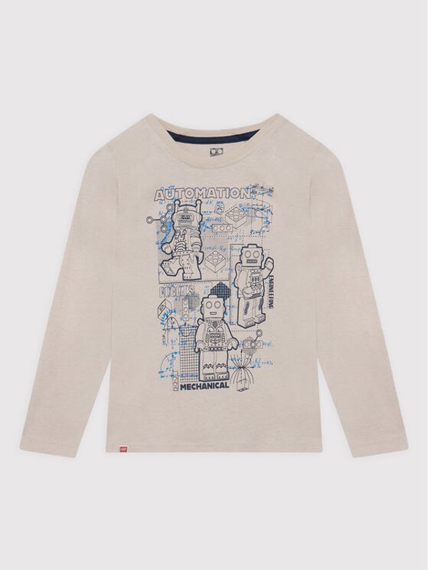 LEGO Wear LEGO Wear Блуза 12010393 Бежов Regular Fit