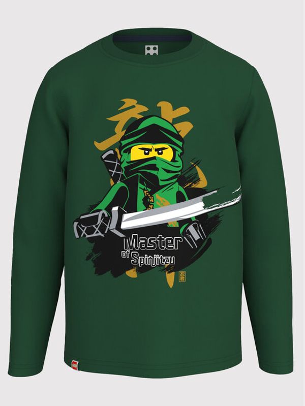 LEGO Wear LEGO Wear Блуза 12010726 Зелен Regular Fit