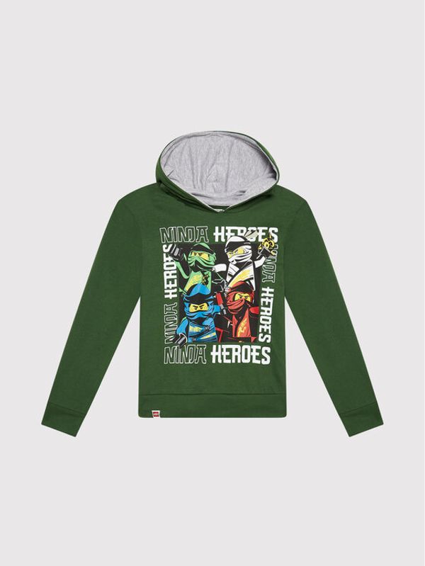 LEGO Wear LEGO Wear Суитшърт 12010225 Зелен Regular Fit