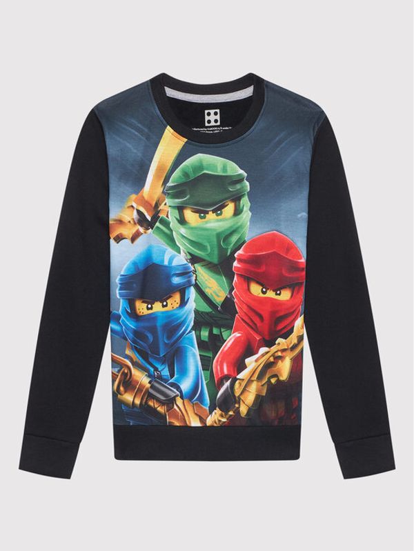 LEGO Wear LEGO Wear Суитшърт 12010298 Черен Regular Fit