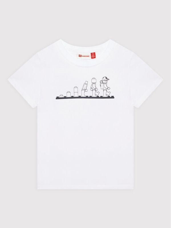 LEGO Wear LEGO Wear Тишърт 11010400 Бял Regular Fit