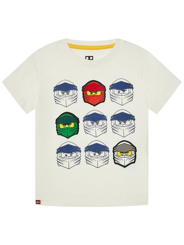 LEGO Wear LEGO Wear Тишърт 12010022 Бял Regular Fit